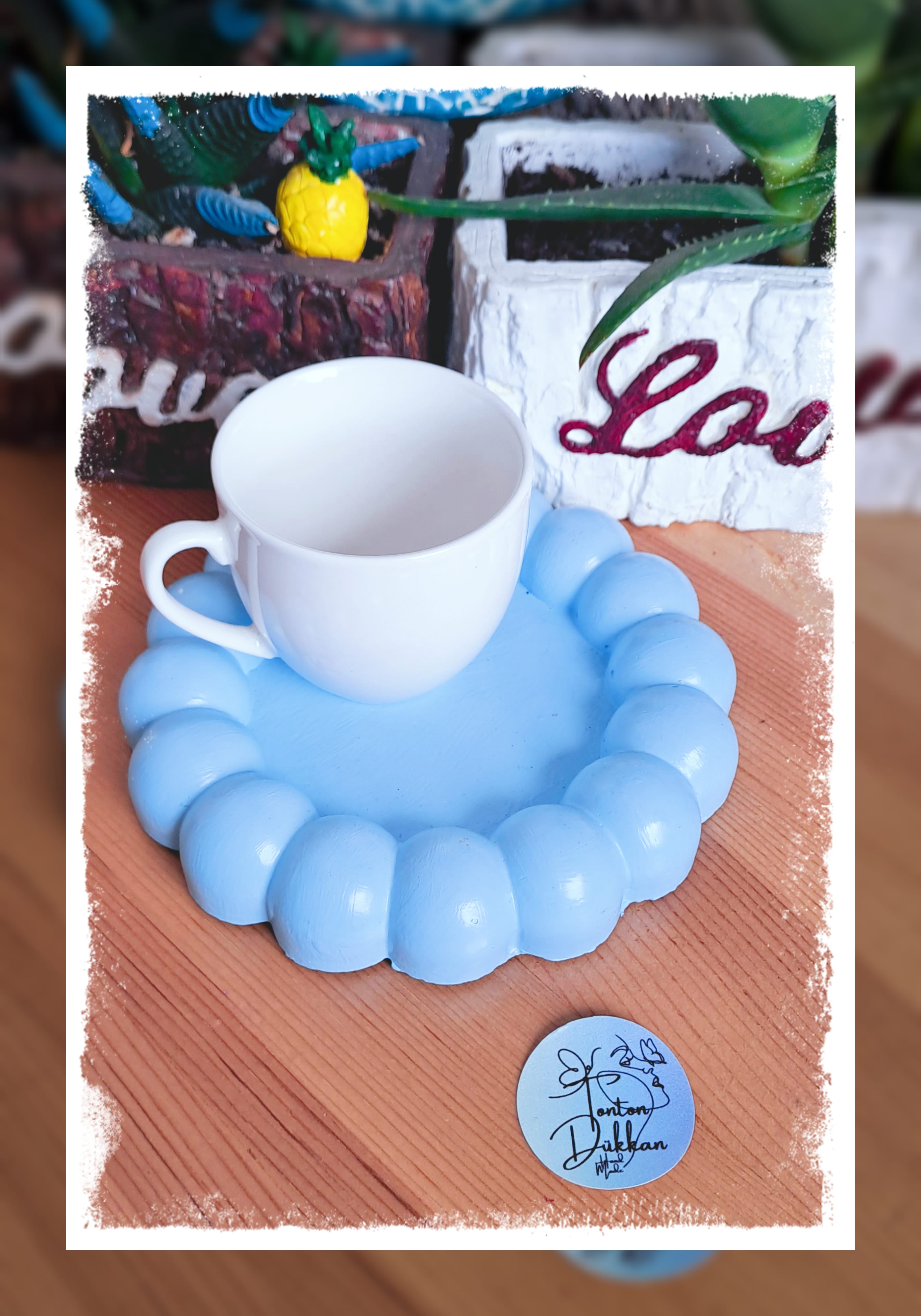 Bubble Dekoratif Tabak 